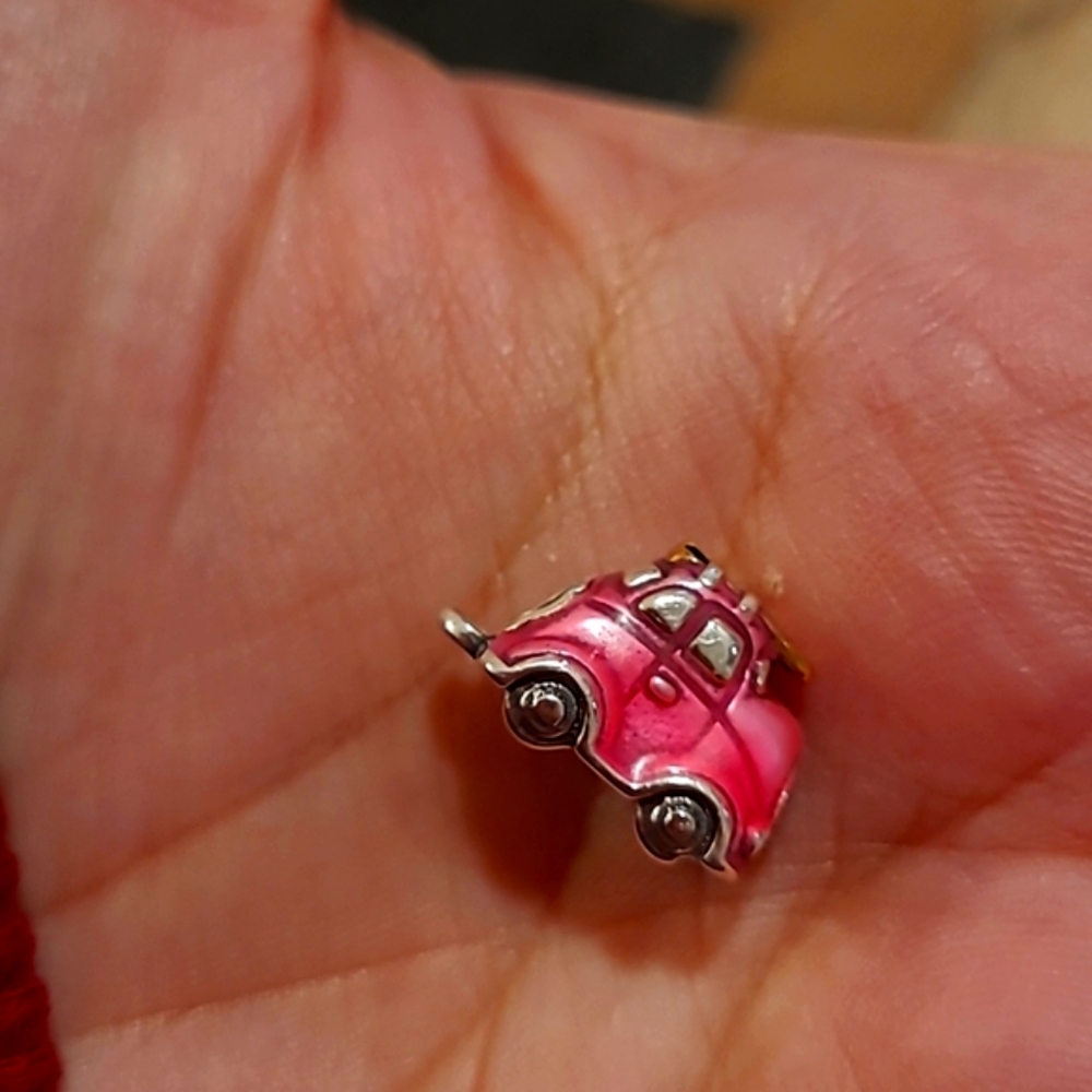 Pink Car Charm
